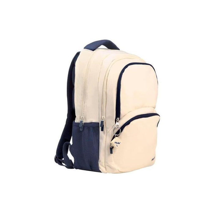 Milan Mochila 4 Cremalleras 25l Serie 1918 Beige