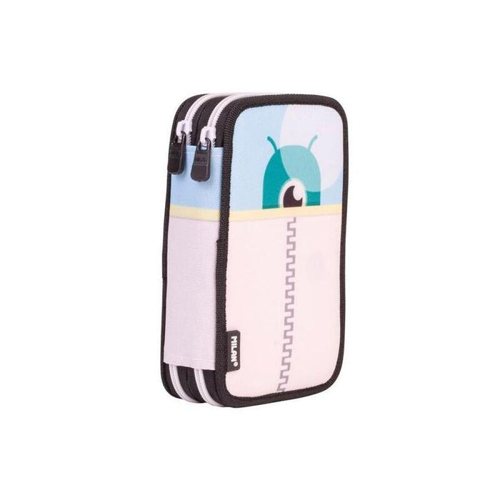 Milan Plumier 2 Pisos Con Contenido Serie Especial Aliens Azul