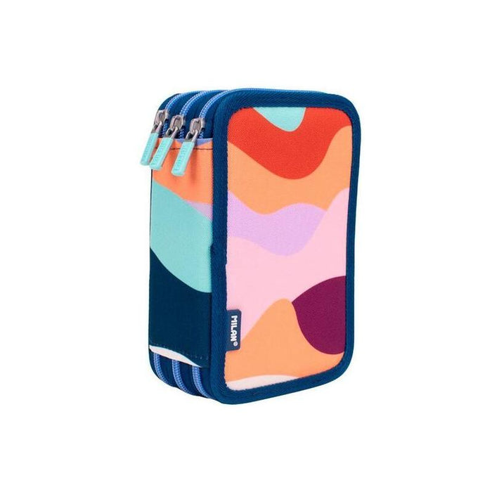 Milan Plumier 3 Pisos C/Contenido Serie The Fun Multicolor