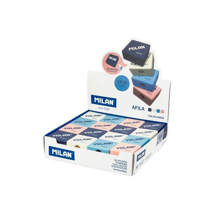 Milan Sacapuntas Afila Serie 1918 Caja Expositora 32u C/Surtidos