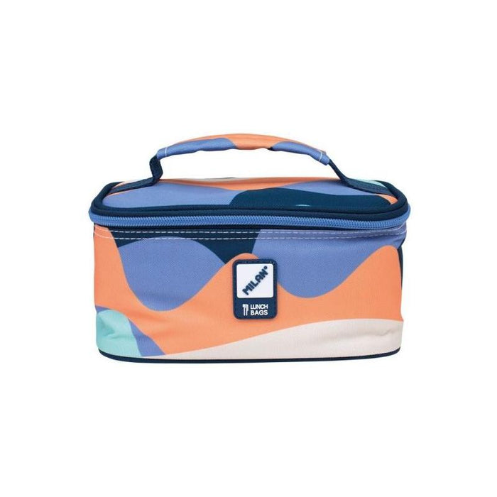 Milan The Fun Bolsa Isotermica Porta Alimentos 1,5l - Incluye 1 Recipiente Para Alimentos - Interior Aislante Termico -