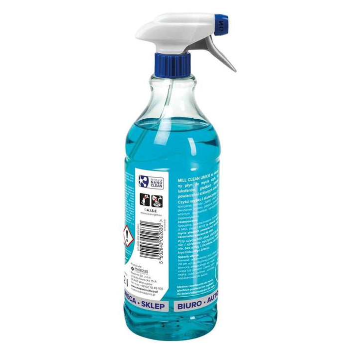Mill Clean Líquido Limpiador Para Ventanas, Cristales, Espejos, Azulejos 1,22 L