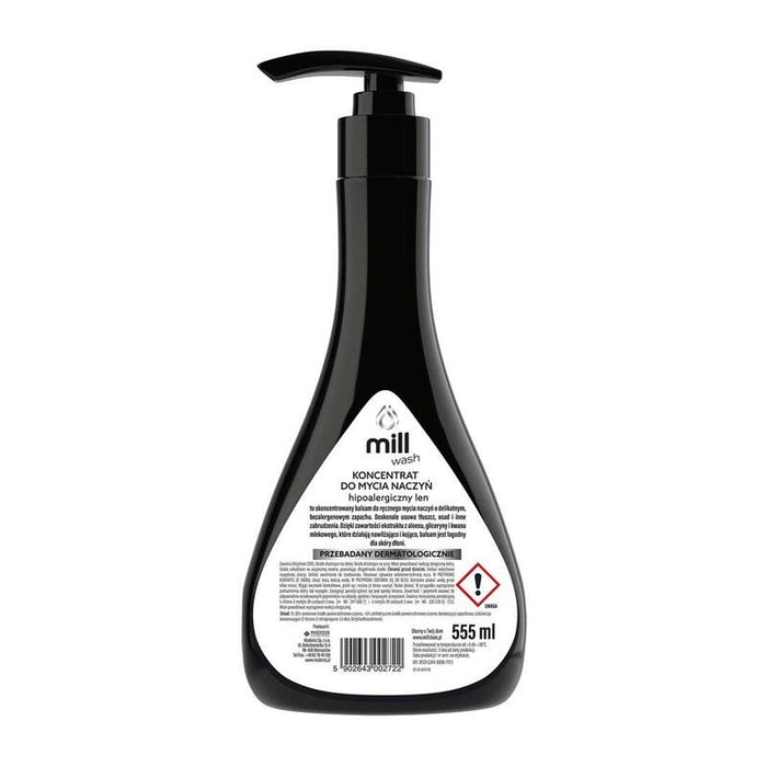 Mill Wash Loción Concentrada Hipoalergénica Para El Lavado De Ropa Blanca 555 Ml