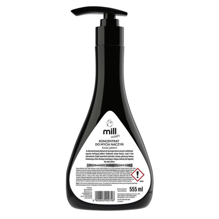 Mill Wash Loción Lavavajillas Concentrada Con Aroma De Flor De Lila 555 Ml