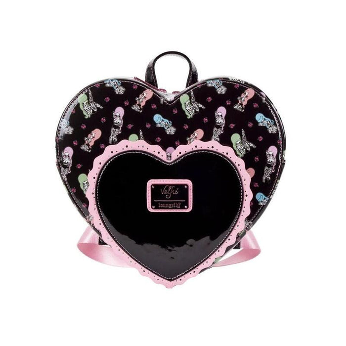 Mini Mochila Loungefly Lucy Tattoo Corazn Doble