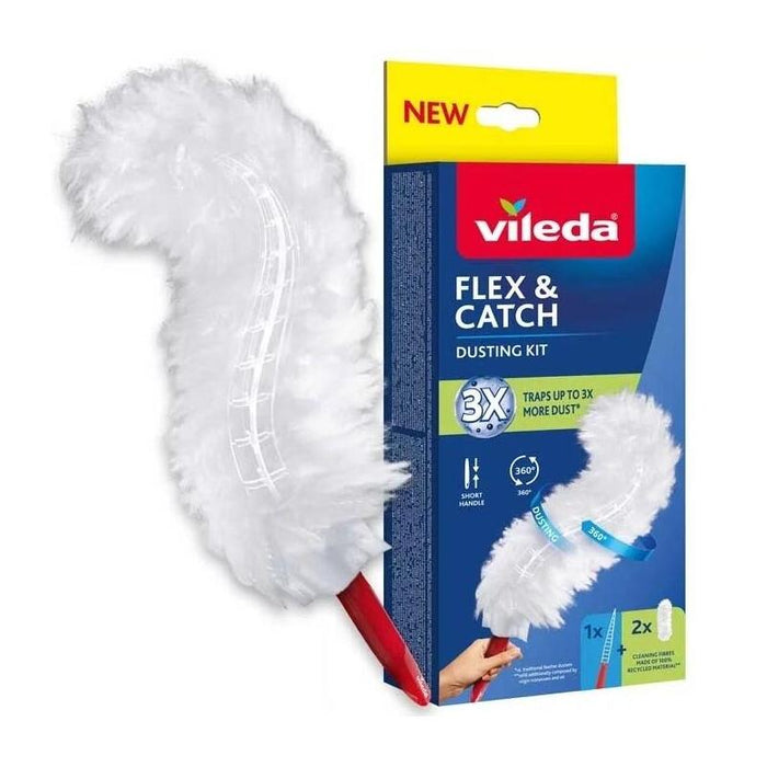 Miotelka Do Kurzu Z Krótka Raczka + 2 Wklady Flex & Catch