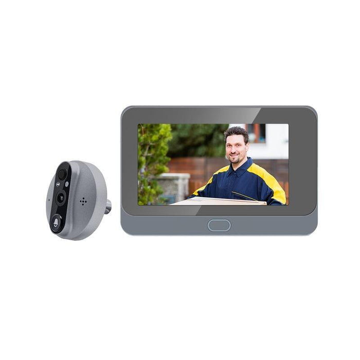 Mirilla Digital Escam C87 1080p Visión Nocturna Pir Negro