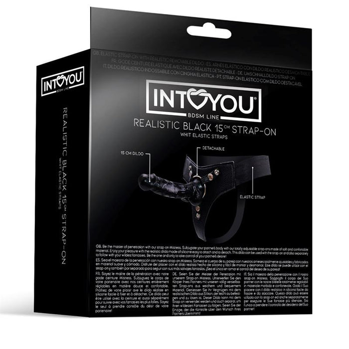 Mistress Strap-On Con Dildo De Silicona De 15cm
