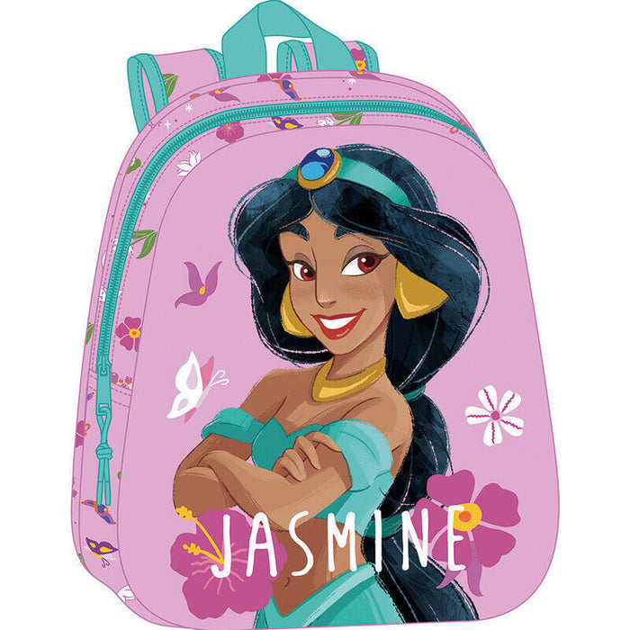 Mochila 3d Jasmine Aladdin Disney 33cm