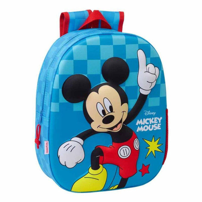 Mochila 3d Mickey Disney 33cm
