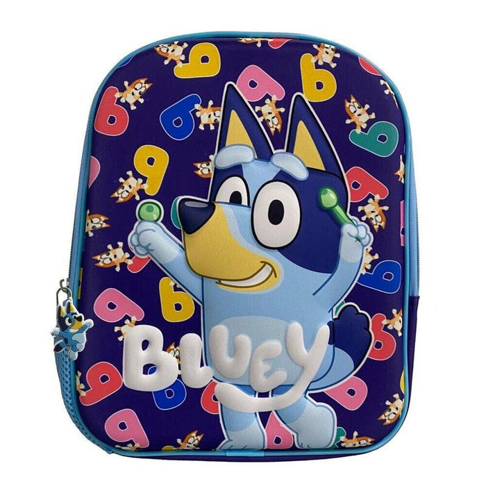 Mochila 3d Miniplay Bluey 29cm