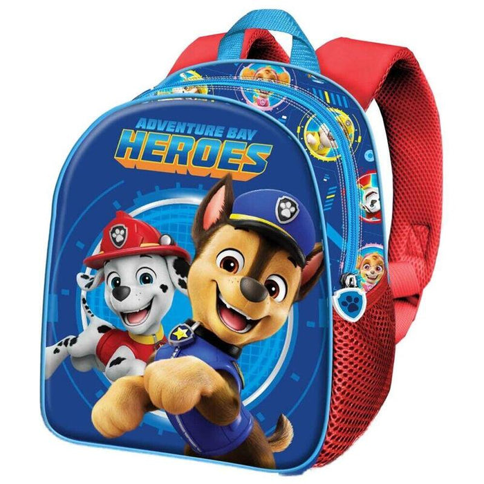 Mochila 3d Patrulla Canina Paw Patrol 30cm