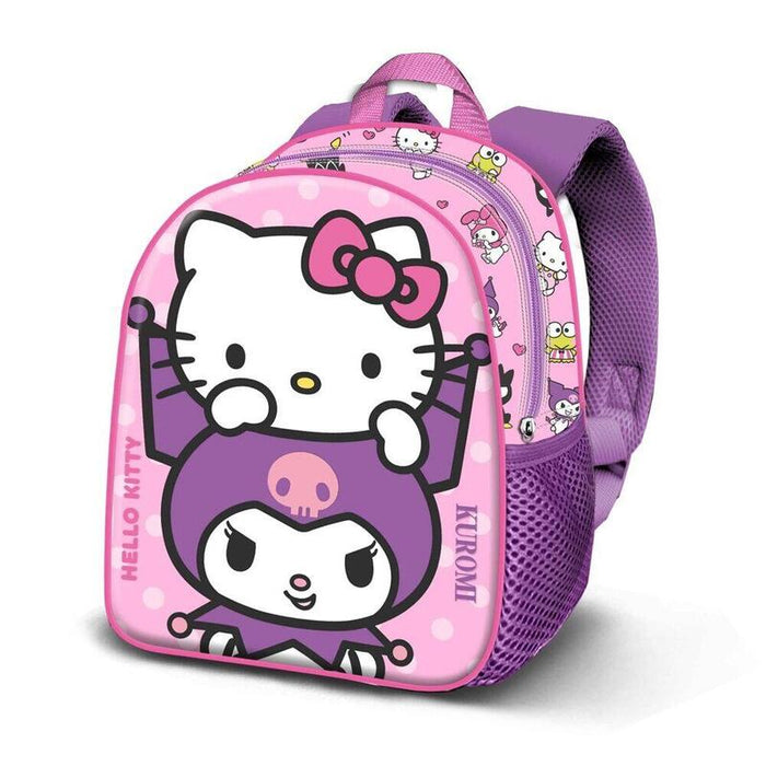 Mochila 3d Playful Hello Kitty 31cm
