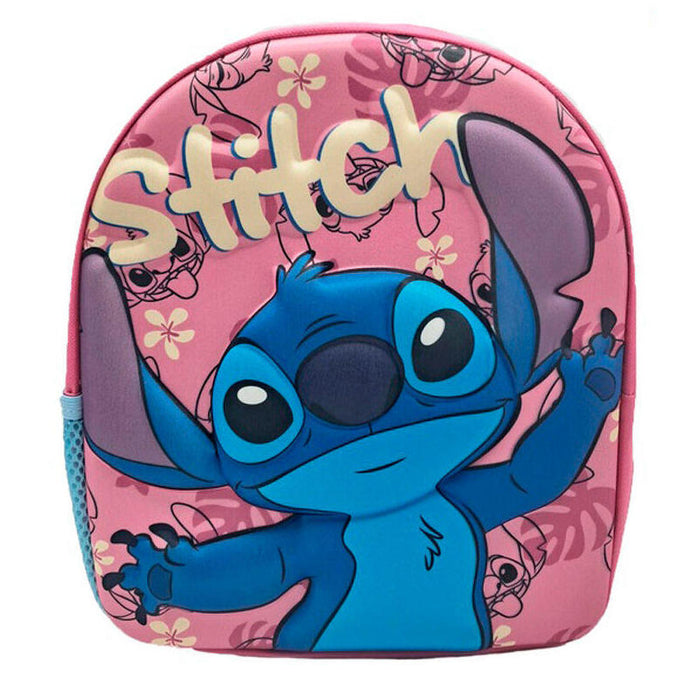 Mochila 3d Stitch Disney 30cm