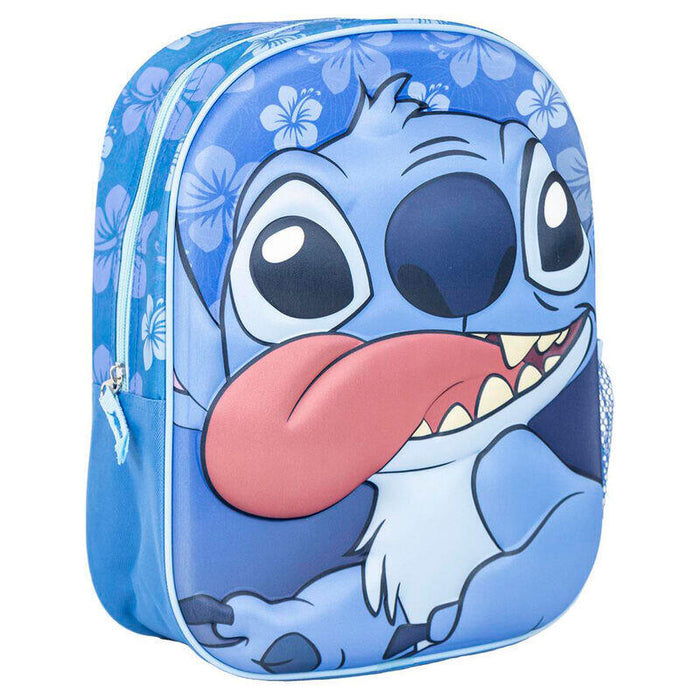 Mochila 3d Stitch Disney 31cm