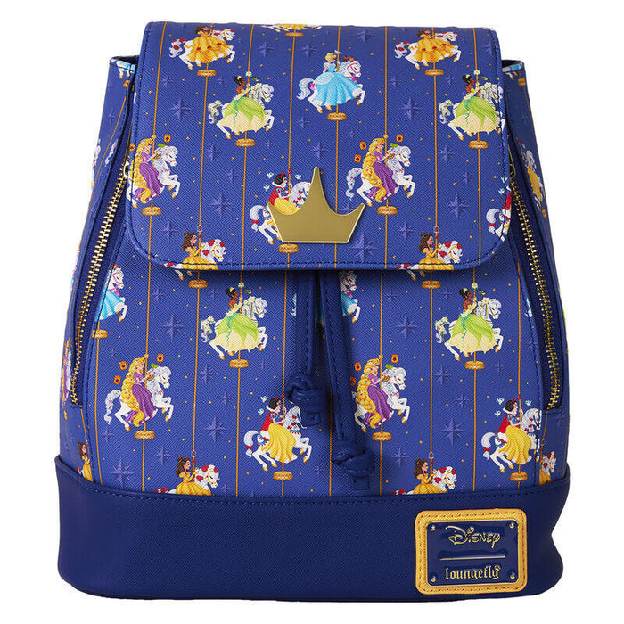 Mochila Carousel Princesas Disney Loungefly 26cm