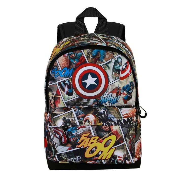 Mochila Comic Capitan America Marvel 35cm