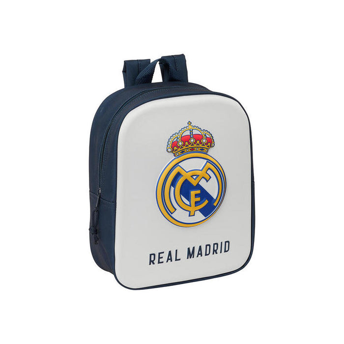 Mochila Guarderia 3d Bolsillo Red Real Madrid