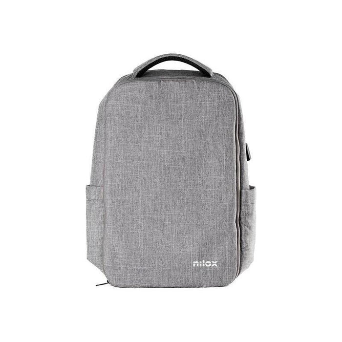 Mochila Nilox Tech Zaino Per Notebook 15.6" Urban Eco Pro Grigio