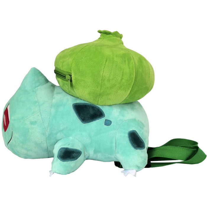 Mochila Peluche Bulbasur Pokemon 36cm