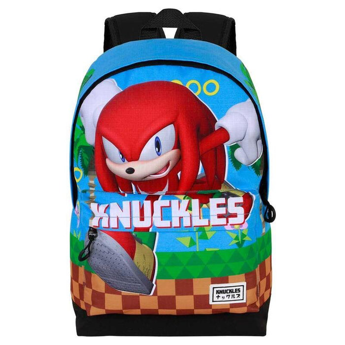 Mochila Run Knuckles Sonic The Hedgehog 44cm