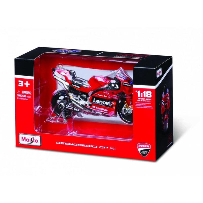 Model Gp Racing Ducati 650 Lenovo 1/18