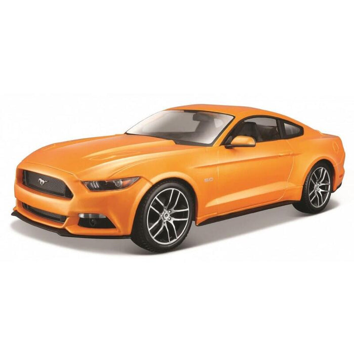 Model Kompozytowy Ford Mustang Gt 2015 Pomaranczowy 1/24