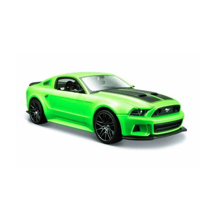 Model Kompozytowy Ford Mustang Street Racer Zielony 1/24