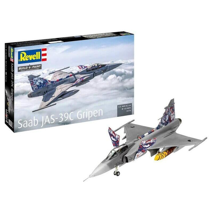 Model Plastikowy Samolot Saab Jas 39c Gripen 1/72