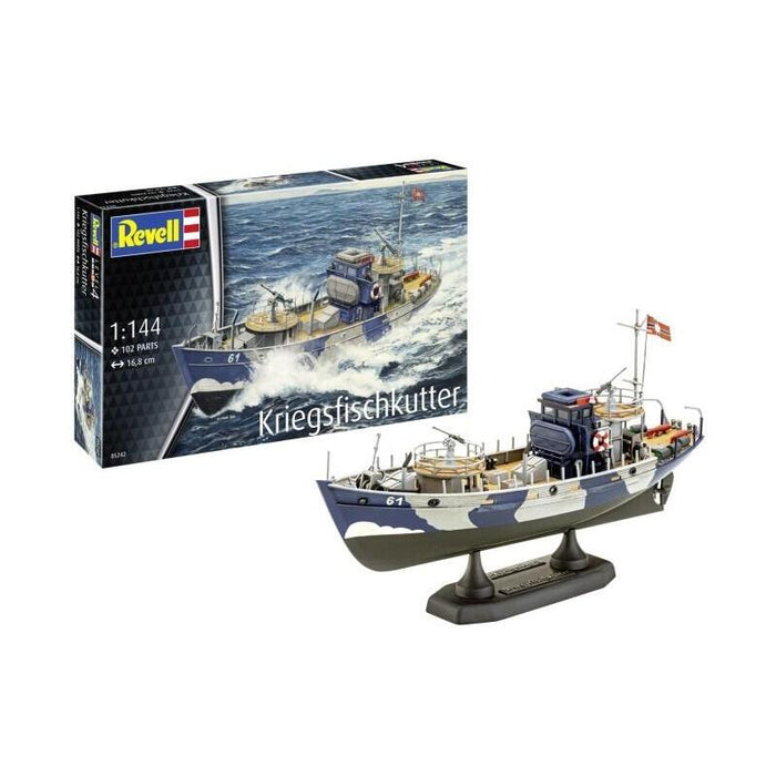Model Plastikowy Statek Kfk Krieg Sfischkutter 1/144