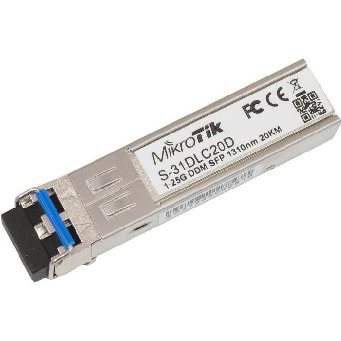 Modulo Sfp Transceptor De Fibra Óptica Mikrotik S-31dlc20d