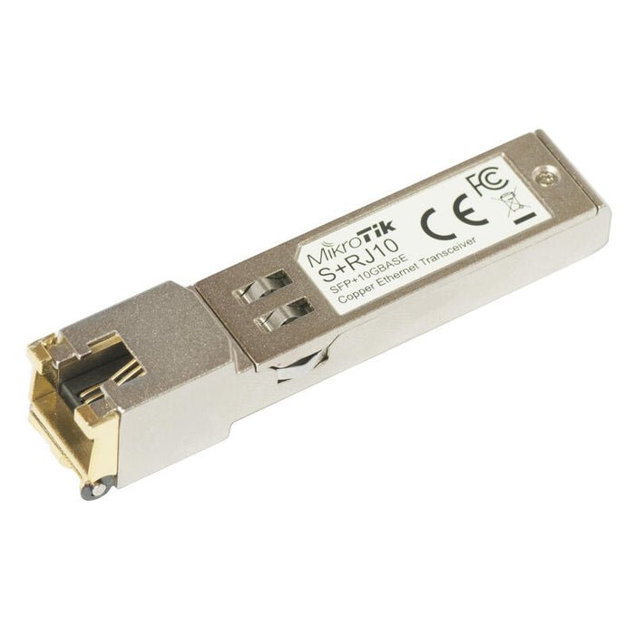 Modulo Sfp+ Transceptor Rj45 Mikrotik S+Rj10