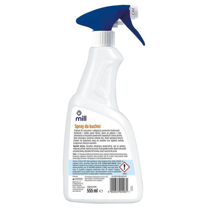 Molino Spray Limpiador De Cocina 555 Ml