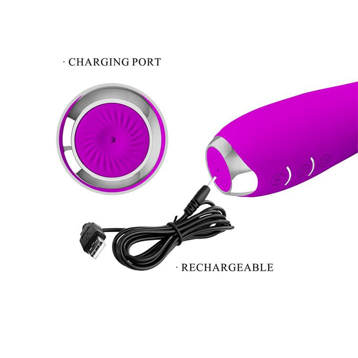 Pretty Love - Molly Vibrador Con Rotacion Recargable