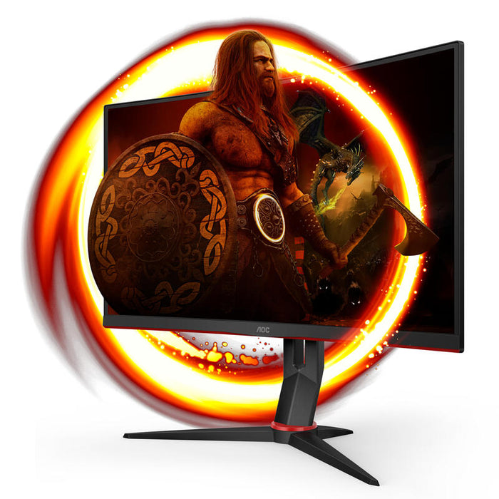Monitor Aoc 27" Cq27g2u/Bk 16:09 Hdmi+Dp+Usb