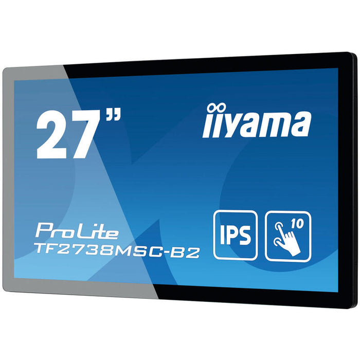 Monitor Iiyama 27 Pl Tf2738msc-B2 Ips Touch 16:9 Dvi Hdmi Dp Usb 5ms Sp