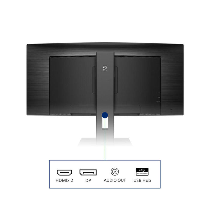 Monitor Philips 345b1c/00 31,5'' Panel Va, 3440x1440 100hz, Dp/Hdmix2/Usb