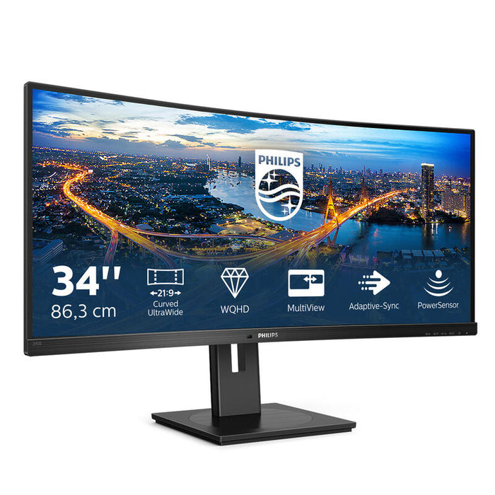 Monitor Philips 345b1c/00 31,5'' Panel Va, 3440x1440 100hz, Dp/Hdmix2/Usb