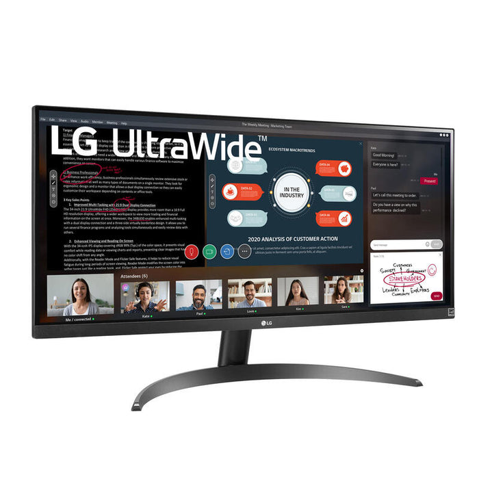 Monitor Profesional Ultrapanorámico Lg 29wp500-B 29' Wfhd Negro