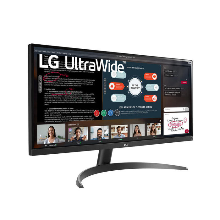 Monitor Profesional Ultrapanorámico Lg 29wp500-B 29' Wfhd Negro