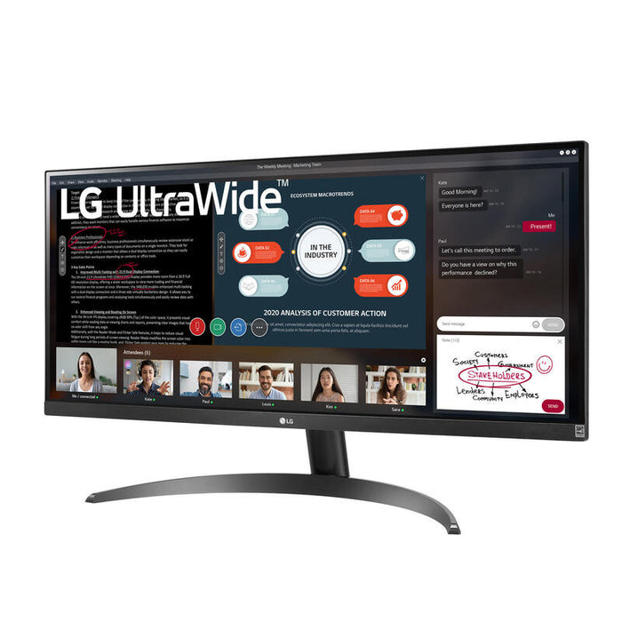 Monitor Profesional Ultrapanorámico Lg 29wp500-B 29' Wfhd Negro