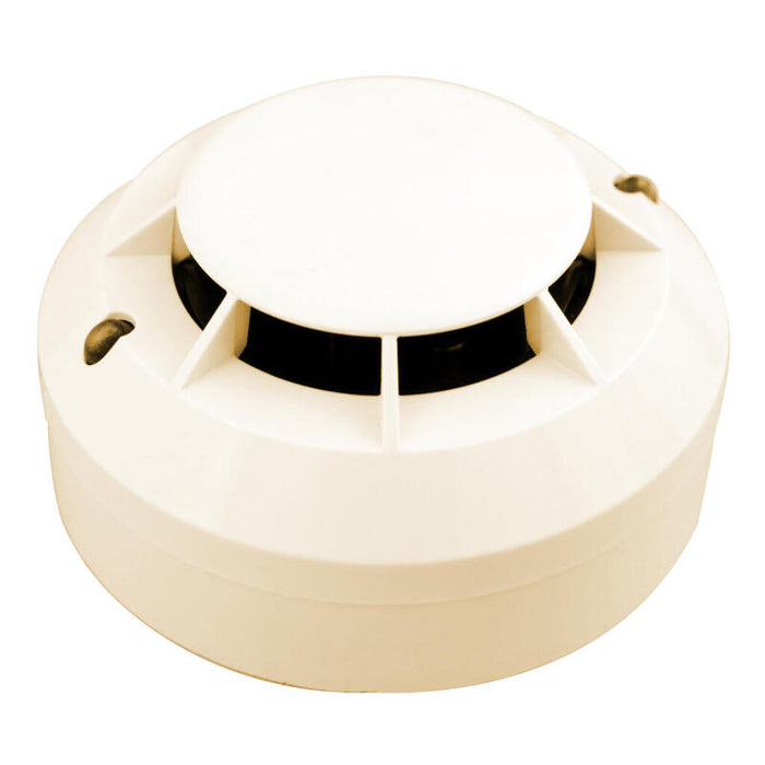 Morley Hm/Pse/I Detector Óptico De Humos Analógico, Con Aislador, Serie Hmi. Color Marfil