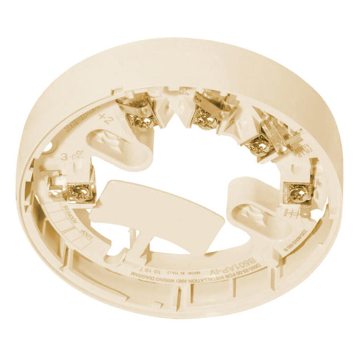 Morley Mi/B501ap/Iv Base Estándar Para Detector Analógico Serie Hmi. Color Marfil