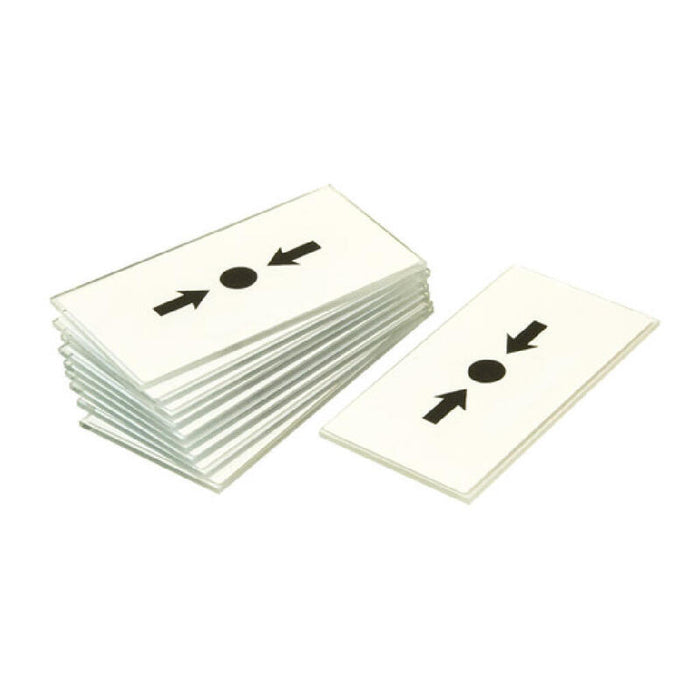 Morley Mus156 Paquete De 10 Cristales De Recambio Para Pulsadores Kac