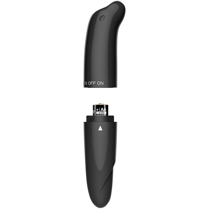 Vibrador  Morton Estimulador Easy Quick Negro