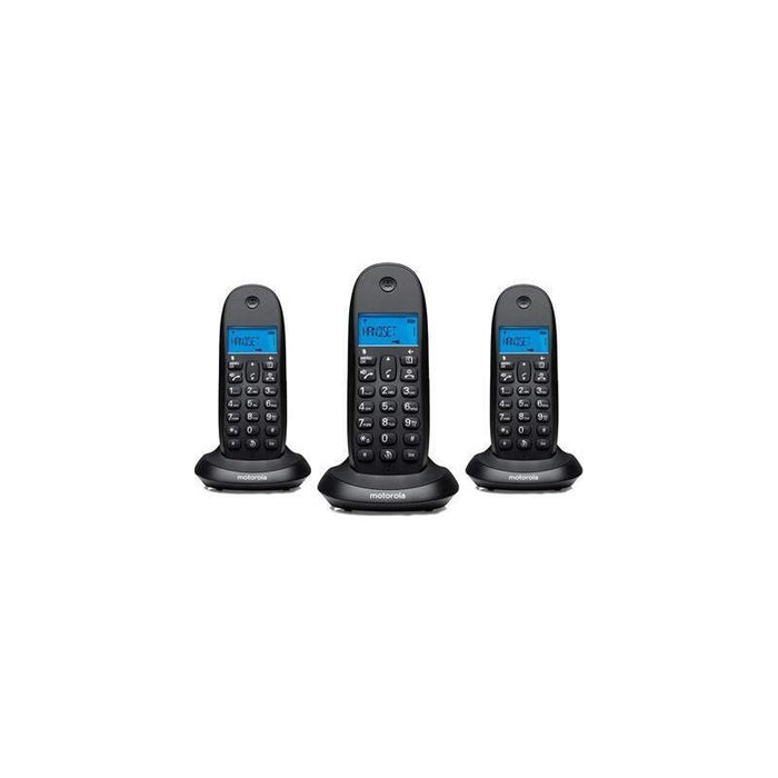 Motorola C1003 Cb+ Telefono Dect Negro Trio
