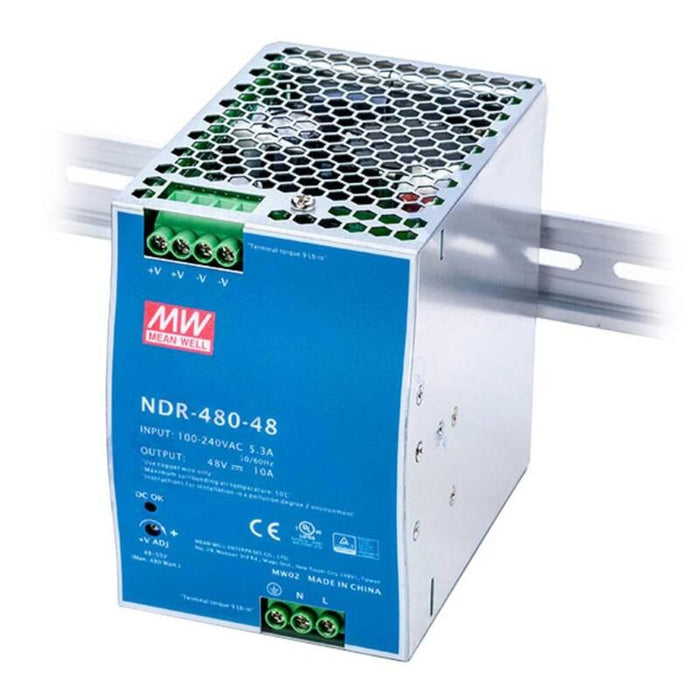 Moxa Din-Rail 48vdc Supply -20~70gr (70gr@60%)