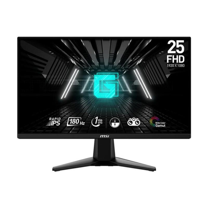 Msi G255f 24.5" Flat Rapid Ips 1920x1080 Fhd 180hz 1ms Hdmix2 Dp