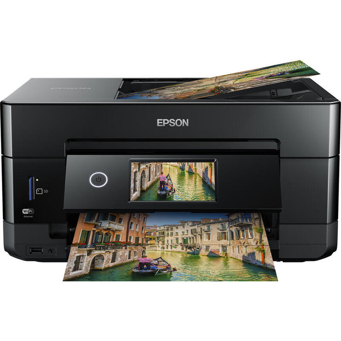 Multifunción Epson Wifi Expression Premium Xp-7100 32/32ppm Borrador Duplex EscaNer 1200*4800ppp Adf Imprime En Cd/Dvd Cartuchos 202bk/C/M