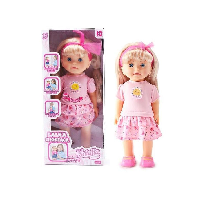Muñeca Lalka Natalia Chodzaca 40 Cm